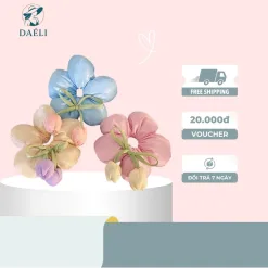 Scrunchies vải mềm