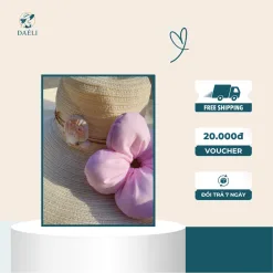 scrunchies hoa xốp